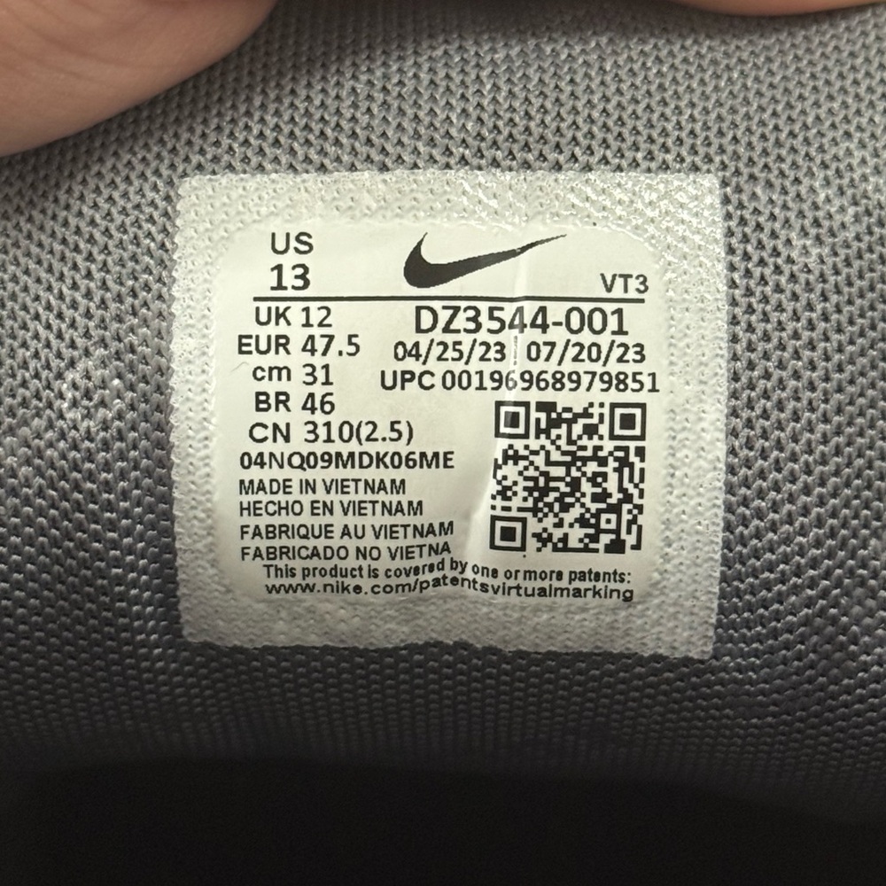 Nike Air Max 270 Pulse Roam Mens Size 13 Sneakers Dark Smoke Grey Like New - Picture 15 of 16